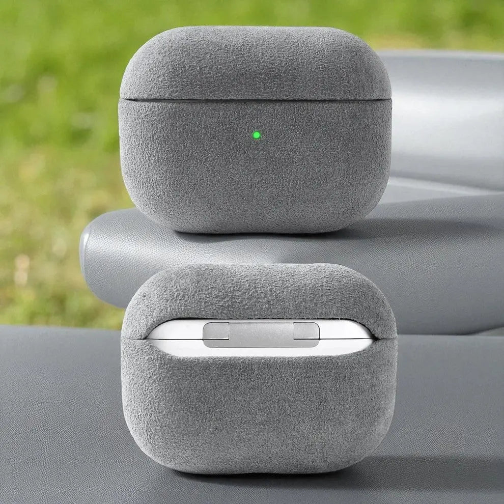 Luxury ALCANTARA Case For AirPods - ICOVERLY