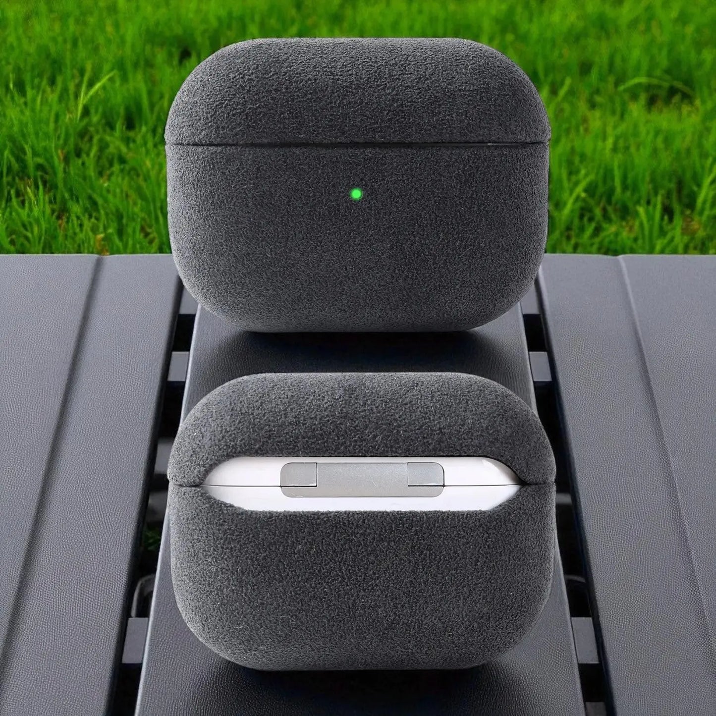 Luxury ALCANTARA Case For AirPods - ICOVERLY