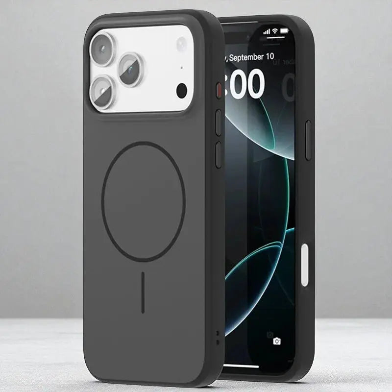 Matte MagSafe Case for iPhone 17 Series – Shockproof Hybrid TPU+PC Cover - ICOVERLY