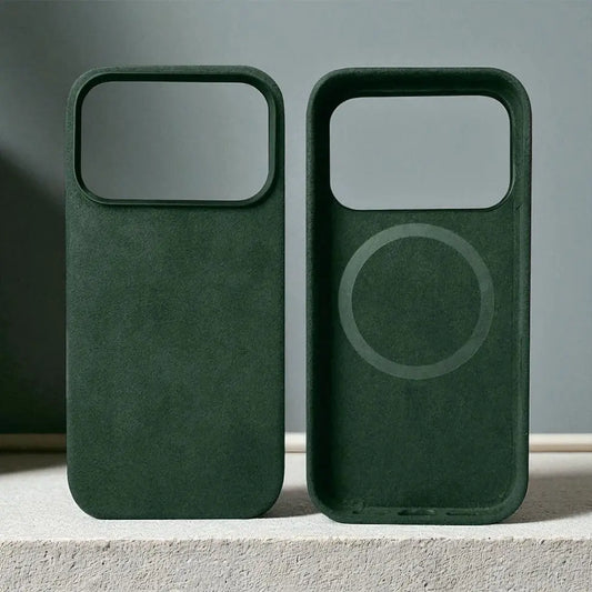 iPhone 17 Series Alcantara Magnetic Case with MagSafe ICOVERLY