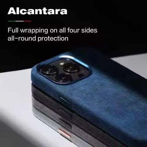 iPhone 17 Series Alcantara Magnetic Case with MagSafe - ICOVERLY