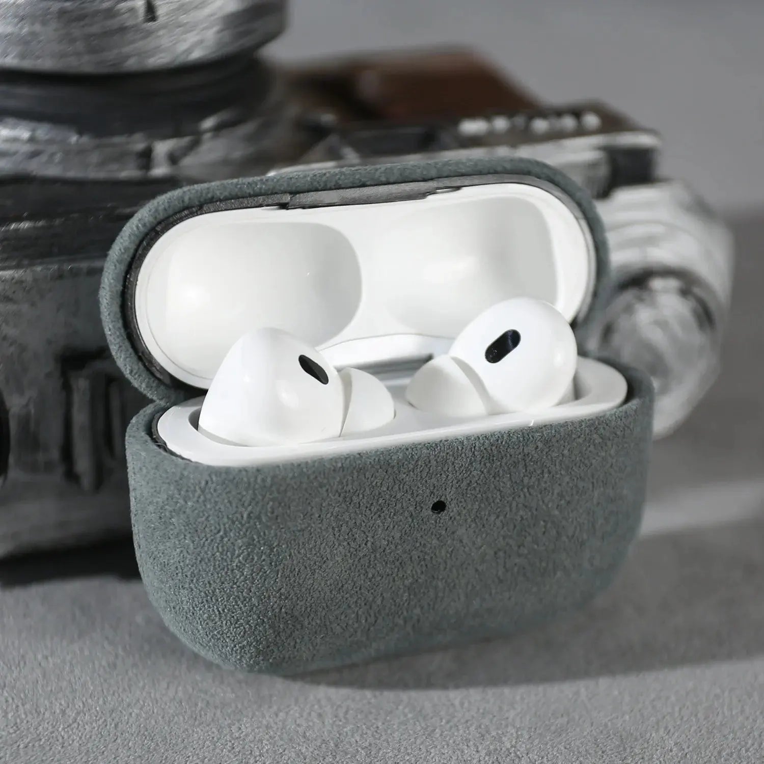 Luxury ALCANTARA Case For AirPods - ICOVERLY