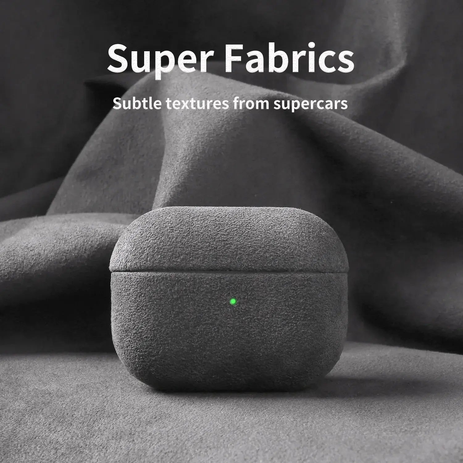 Luxury ALCANTARA Case For AirPods - ICOVERLY