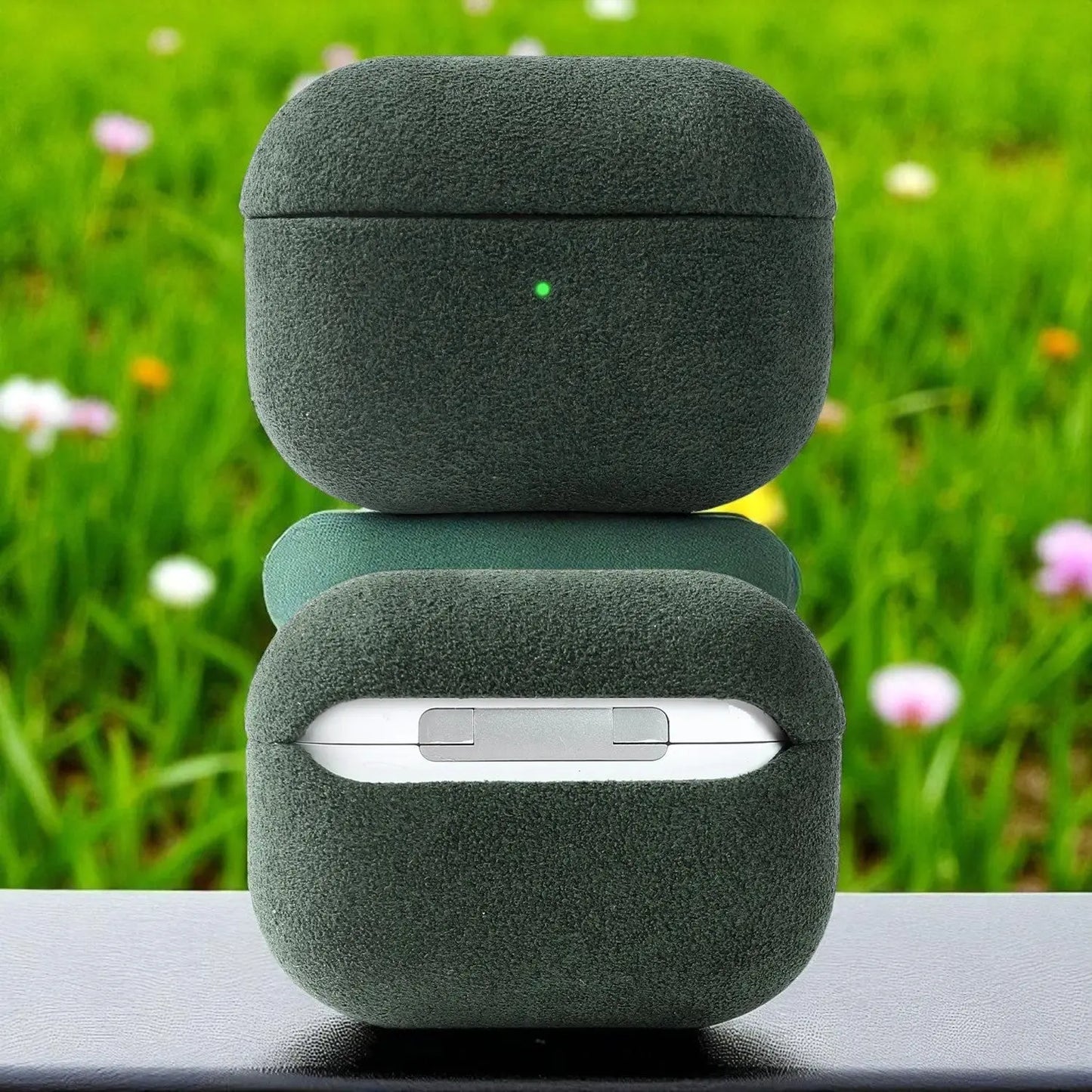 Luxury ALCANTARA Case For AirPods - ICOVERLY